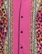 Just Cavalli Mens Shirt in Magenta
