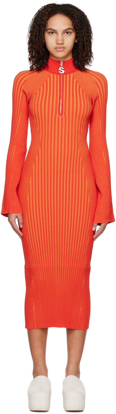 Photo: SIMONMILLER Orange Zumi Midi Dress