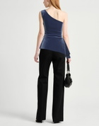 Chiara Boni La Petite Robe Womens Top Slate in Blue