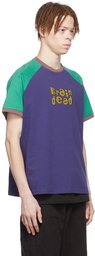 Brain Dead Navy Cotton T-Shirt