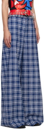 Chopova Lowena Blue Scab Trousers