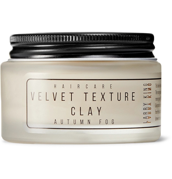 Photo: Larry King - Velvet Texture Clay, 50g - Colorless