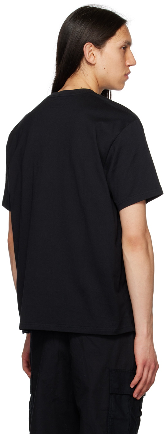 thisisneverthat Black Embroidered Patch TShirt thisisneverthat
