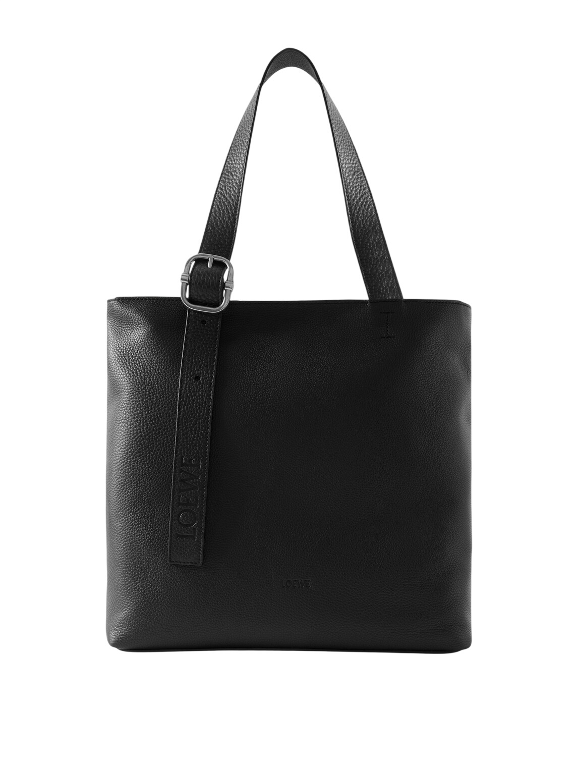 Loewe - Eye/LOEWE/Nature Leather- and Webbing-Trimmed Canvas Tote