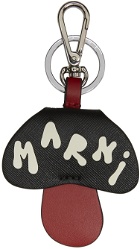 Marni Saffiano Leather Keychain