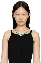 VEERT White Gold Curb Chain Necklace