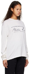 Martine Rose White Oversized Sweater