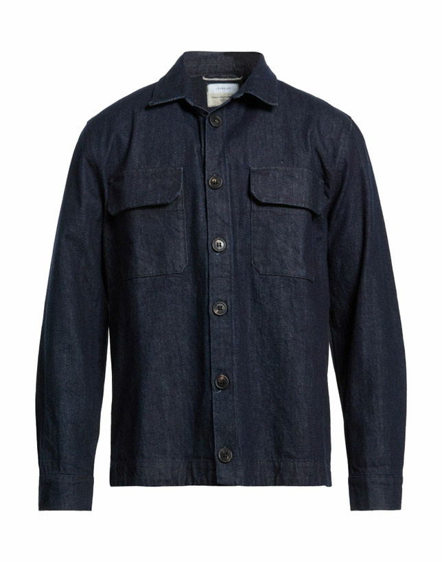 Photo: Crossley Mens Denim shirt in Blue