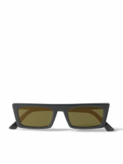 CLEAN WAVES - Parley for the Oceans Type 03 Low Rectangular-Frame Recyled-Acetate Sunglasses