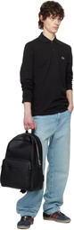 Lacoste Black Classic Backpack