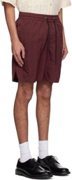 Sunflower Burgundy Mike Shorts