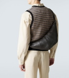 Lemaire Croissant Medium leather shoulder bag