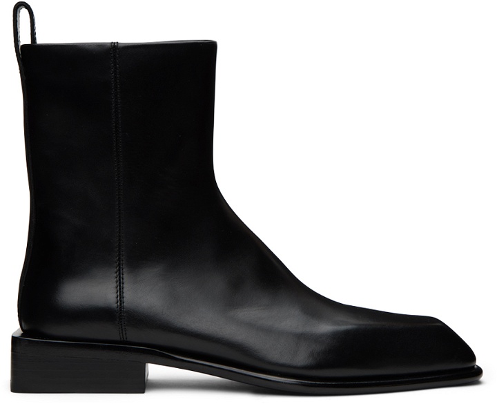 Photo: Alexander Wang Black Throttle Leather Boots