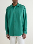 Aimé Leon Dore - Logo-Embroidered Cotton Shirt - Green