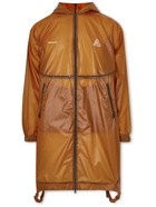 UNDERCOVER - Convertible Packable Logo-Print Nylon-Ripstop Hooded Jacket - Orange