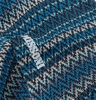 Missoni - Crochet-Knit Cotton Socks - Men - Blue