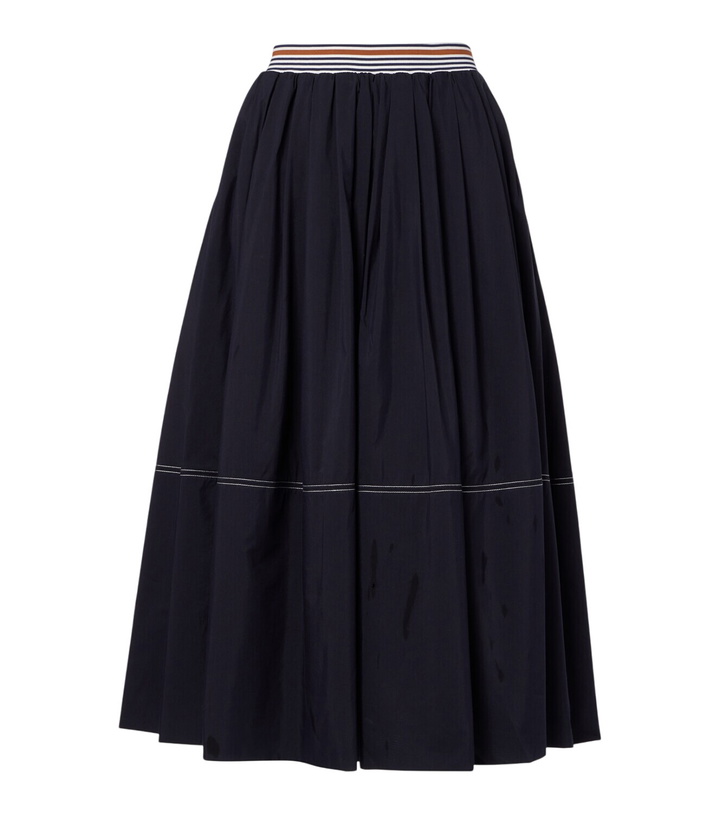 Photo: Veronica Beard Evelina cotton and silk maxi skirt