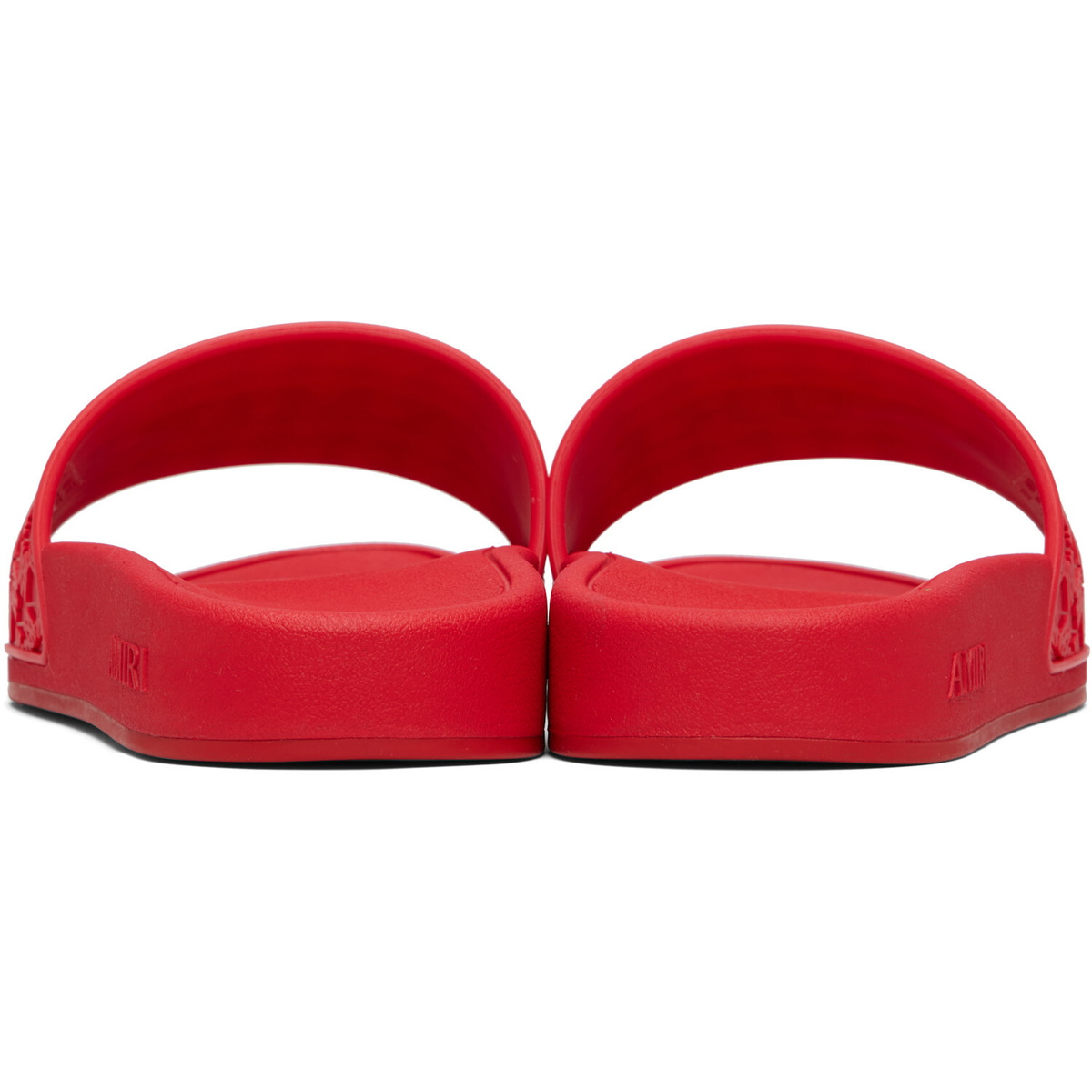 AMIRI Red MA Quad Pool Slides