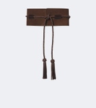 Déhanche Sedona suede corset belt