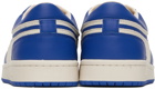CALVINLUO Blue Square Toe Sneakers