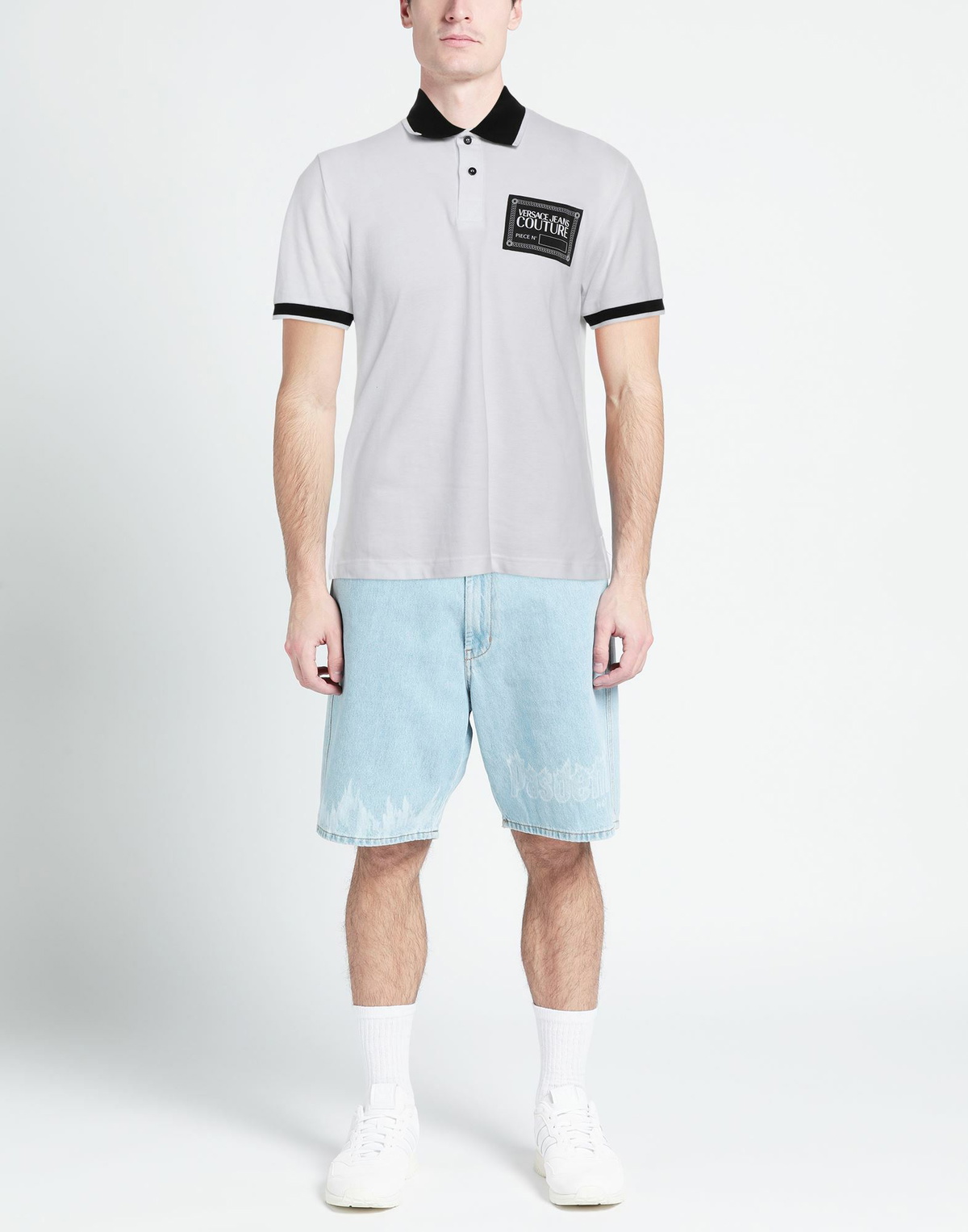 Versace Jeans Couture Mens Polo shirt in White