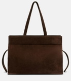 Khaite Crosby suede tote bag