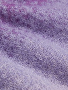 ERL - Dégradé Mohair-Blend Sweater - Purple