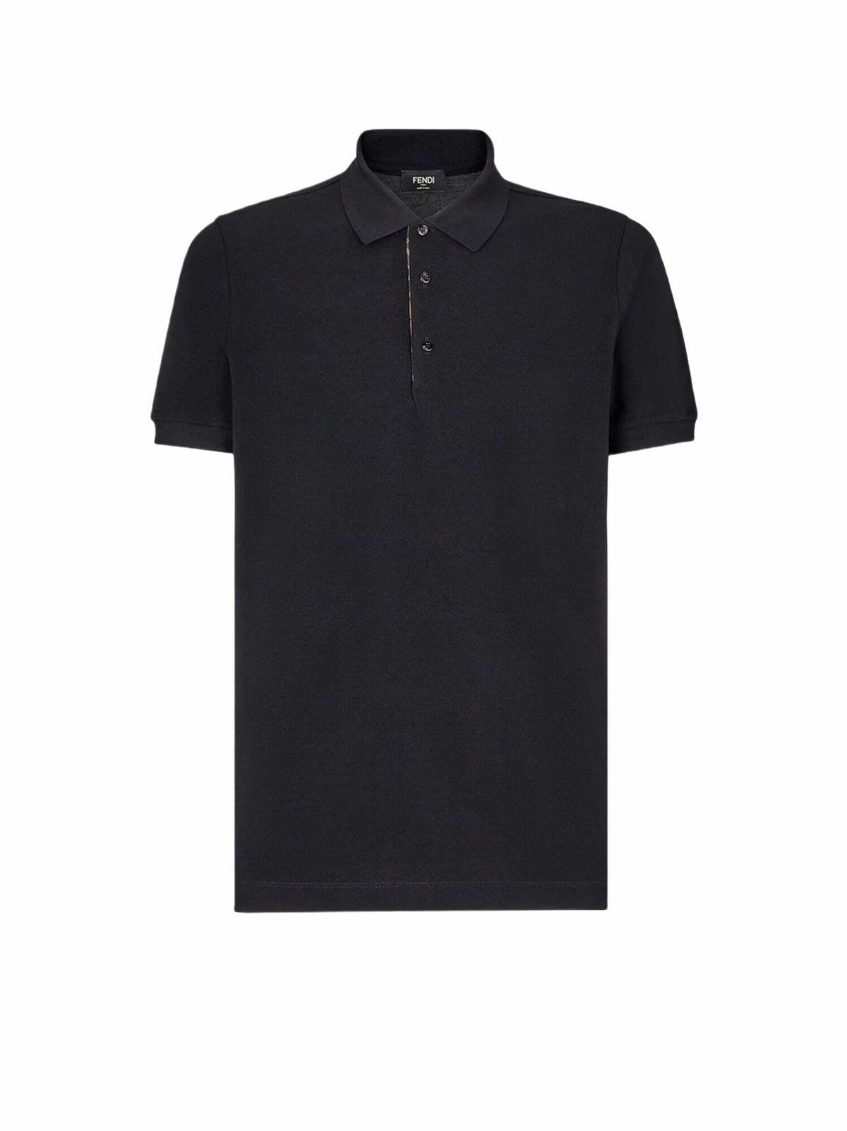 ポロシャツ Fendi Dark Blue Piquet Polo Shirt Fendi Dark Blue Piquet Polo Shirt Fendi