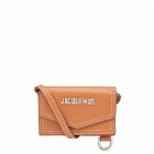 Jacquemus Men's Le Porte Azur Cross Body Bag in Light Brown