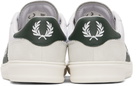 Fred Perry White & Green B4 Sneakers