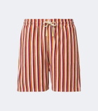 Valentino Striped terry shorts