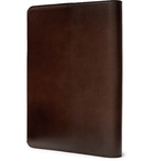 Berluti - Scritto Leather Notebook Cover - Brown