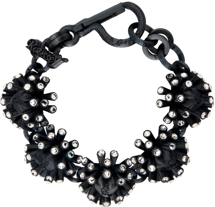 Photo: Roussey SSENSE Exclusive Black 3D-Printed Date Choker