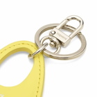 Coperni Women's Heart Keychain in Yellow 