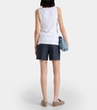 Brunello Cucinelli Cotton-blend tank top