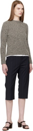 &Daughter Gray Arden Donegal Sweater
