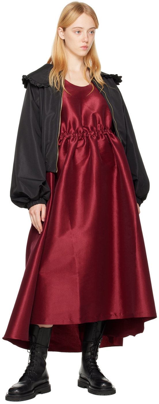 Kika Vargas Black Agnes Bomber Jacket