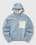 Casablanca CASHMERE TERRY/ DENIM REVERSIBLE JACKET Blue Mens Denim Jacket