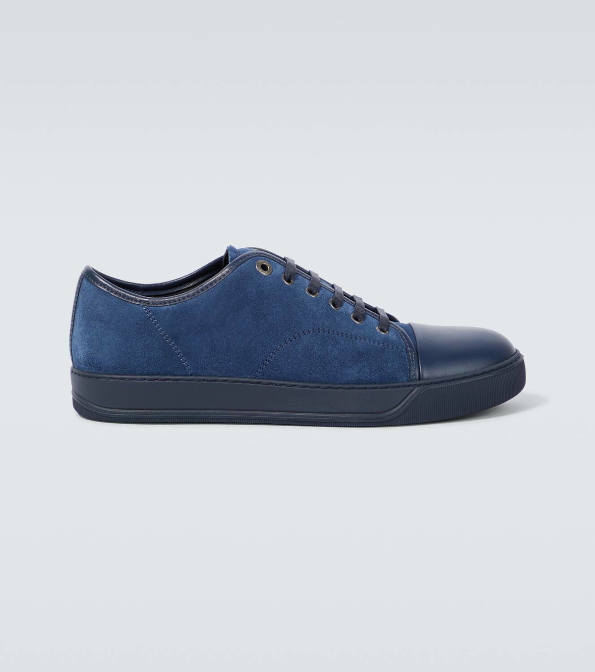 Lanvin DBB1 leather and suede sneakers Lanvin
