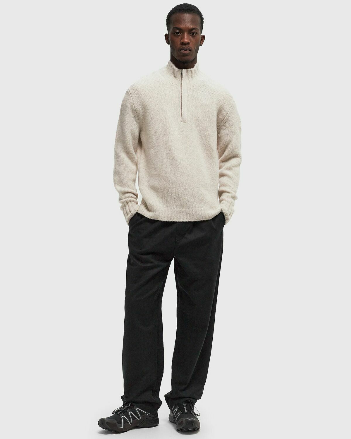 Napapijri D-VELAN HZ HOODIE Beige Mens Pullover