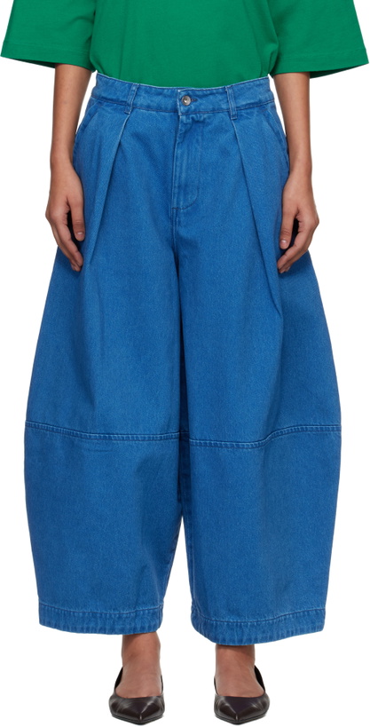 Photo: YMC Blue Deadbeat Jeans