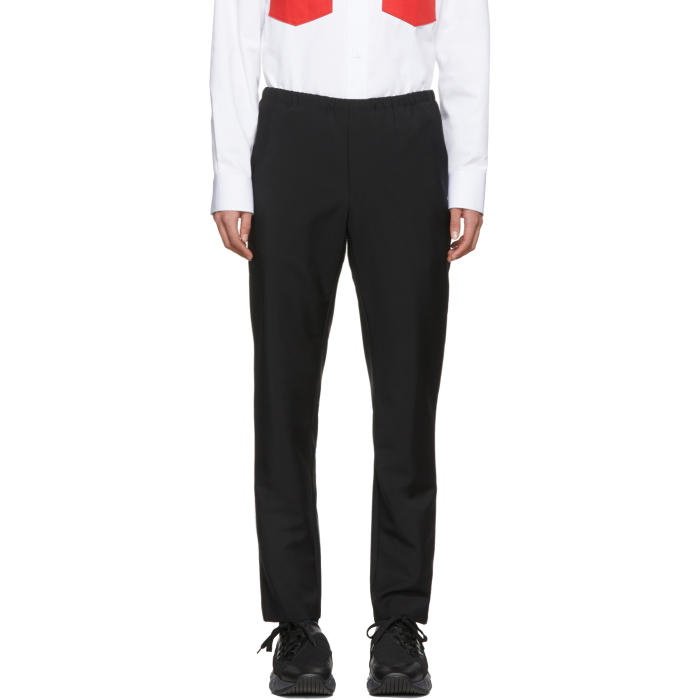 Photo: Acne Studios Black Ari Trousers 