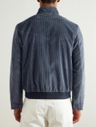 Paul Smith - Blue Cotton-Corduroy Bomber Jacket - Blue