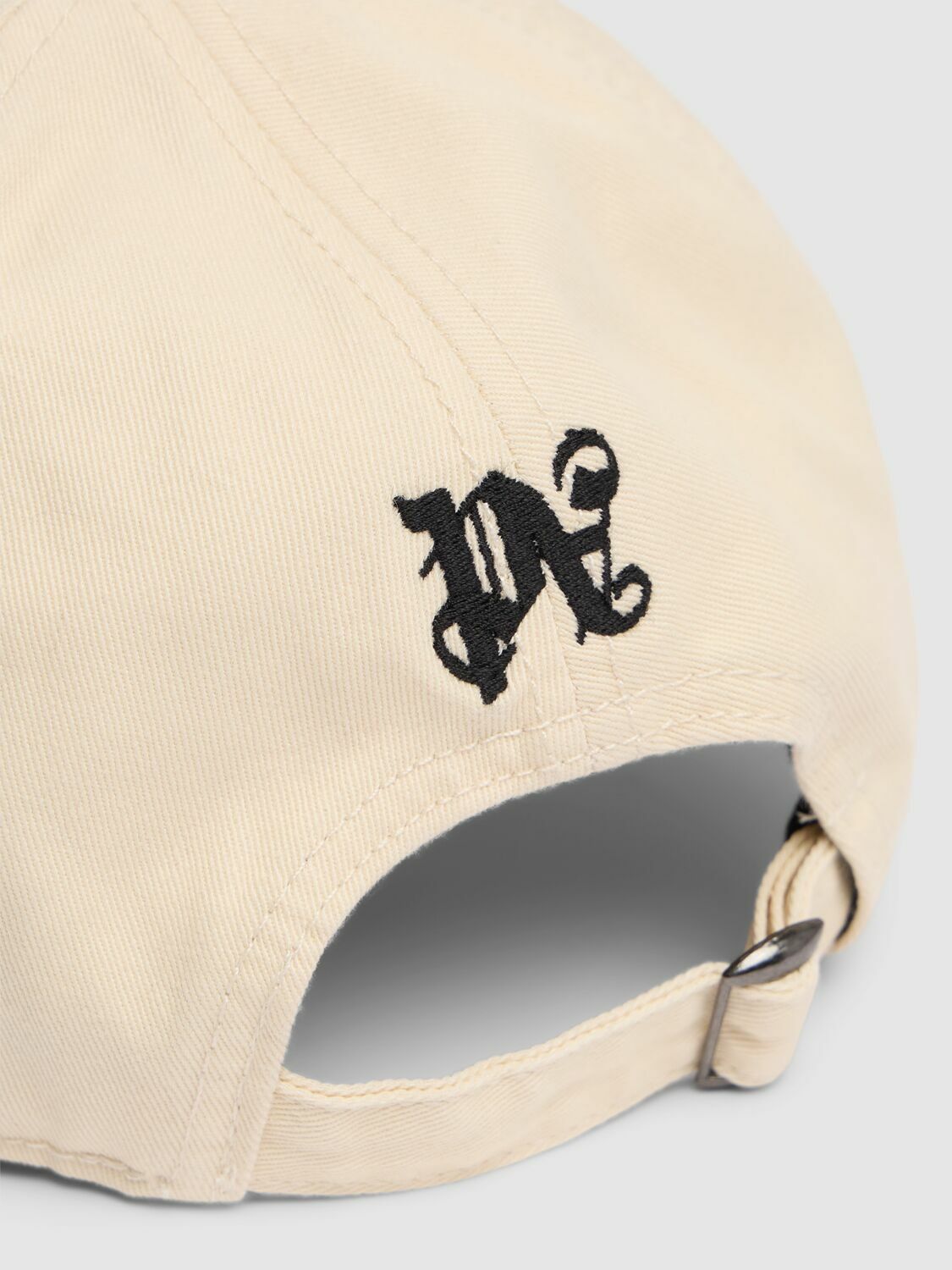 PALM ANGELS Pa Monogram Cotton Cap Palm Angels
