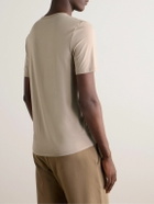 Hanro - Natural Function Stretch-Lyocell and Cotton-Blend Jersey T-Shirt - Brown