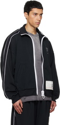 Maison MIHARA YASUHIRO Black Amateur Sewn Like Track Jacket