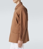 Umit Benan Country cotton and linen jacket