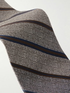Loro Piana - Yale 8cm Striped Silk-Jacquard Tie