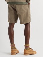 Engineered Garments - Fatigue Straight-Leg Cotton-Corduroy Shorts - Brown