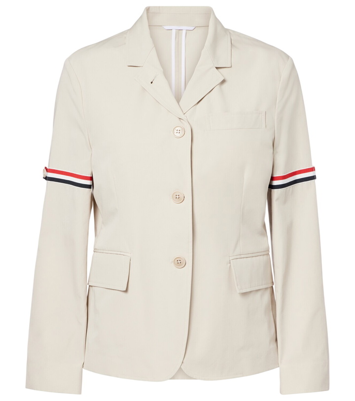 Photo: Thom Browne 4-Bar cotton jacket